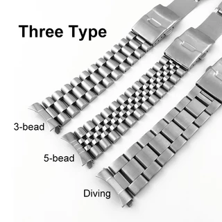 ปลายโค้ง 22 มม.สายนาฬิกาสแตนเลสแข็งสําหรับสร้อยข้อมือ Casio สําหรับ Swordfish MDV-106 MDV-107 2784 สายโลหะพร้อมโลโก้