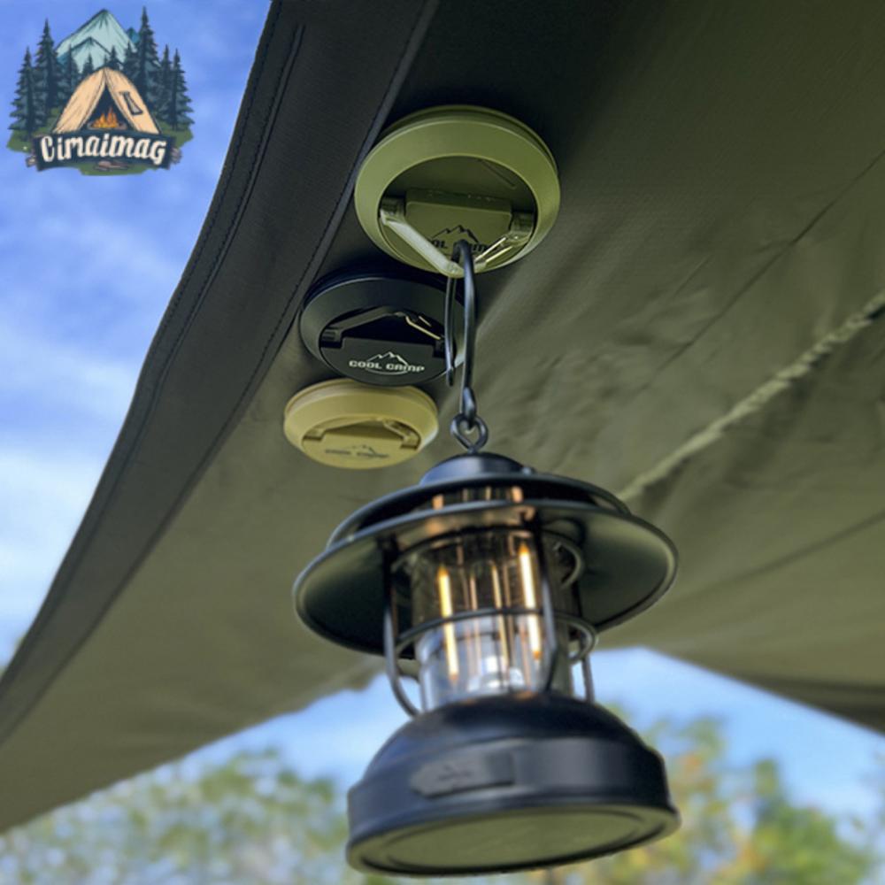 🚚สต็อกพร้อมในกรุงเทพ🚚  ตะขอแม่เหล็ก แบบพกพา สําหรับแขวนเต็นท์