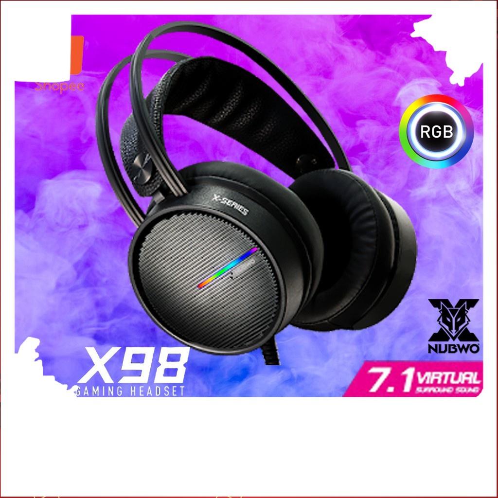 NUBWO X98 Gaming Headset 7.1 Virtual Surround หูฟังเกมมิ่ง
