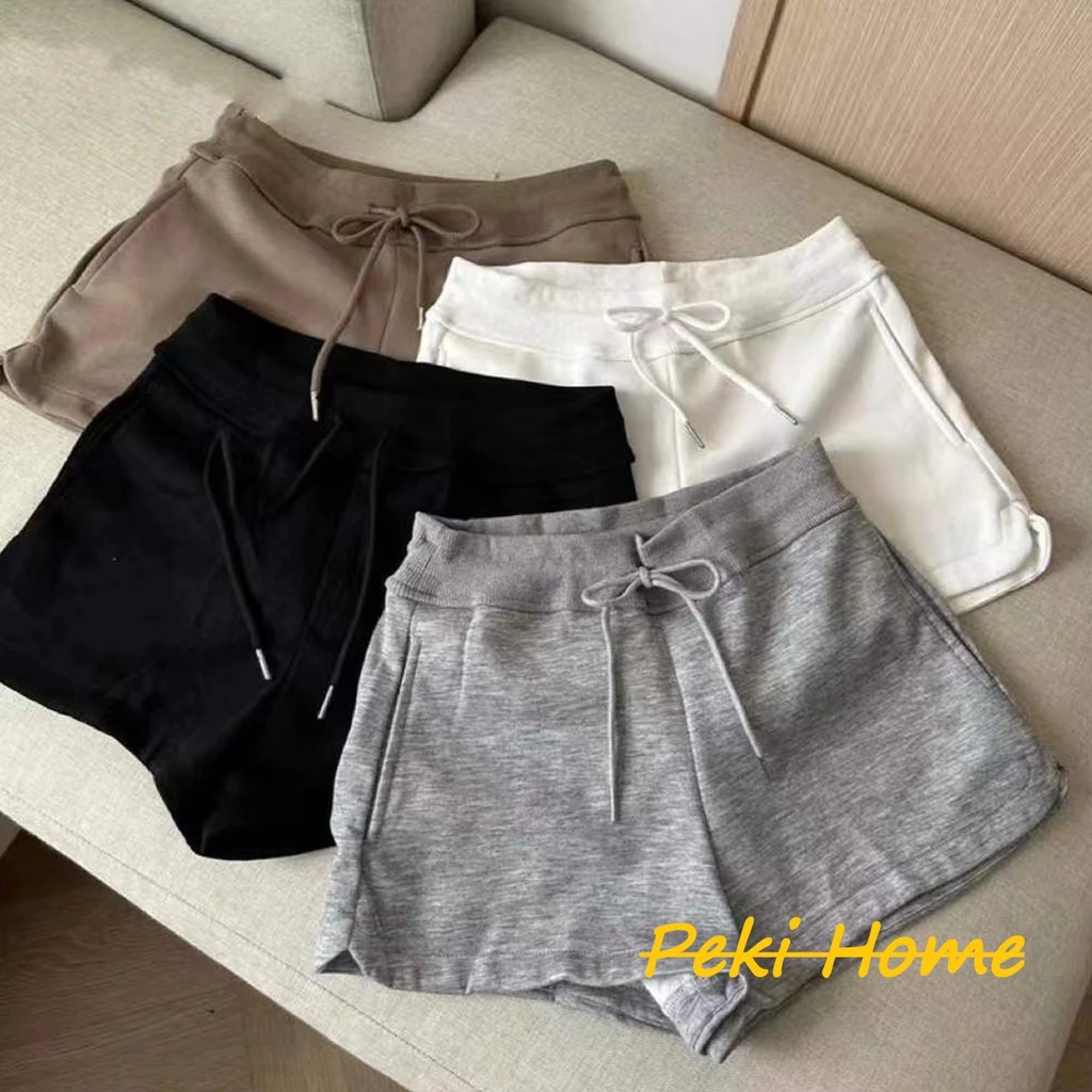 กางเกงวอมขาสั้น สายฝอ หน้านุ่มใส่สบาย ทรงสวย