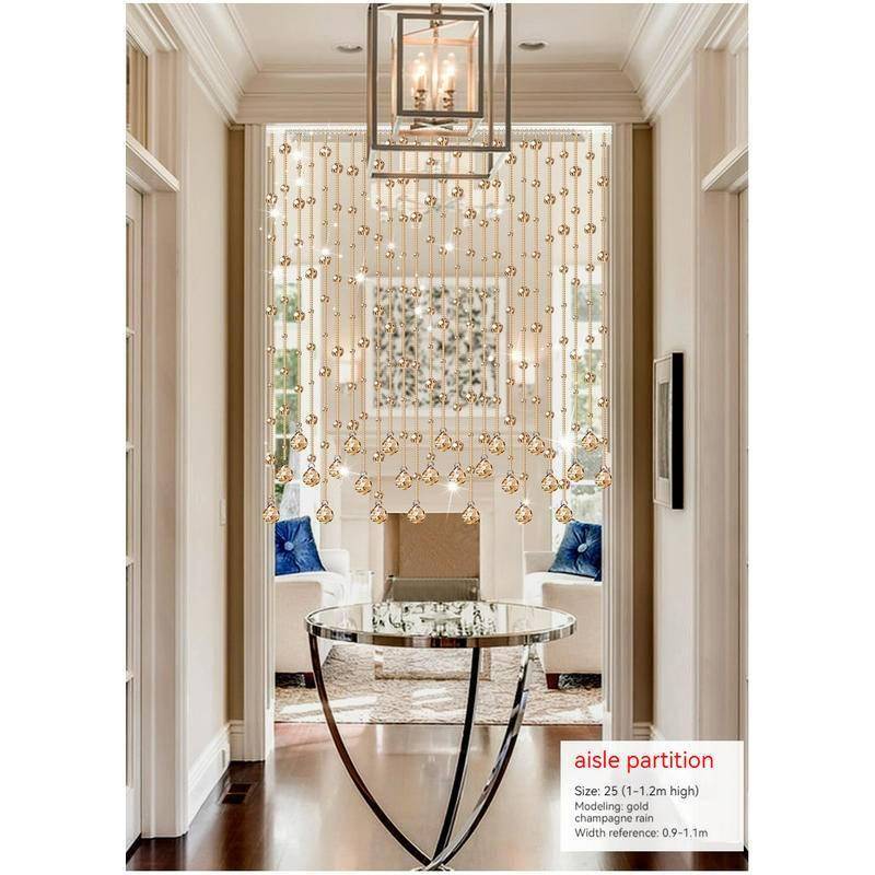 แนะนำ ผ้าม่าน ผ้าม่านลูกปัดคริสตัล เสริมฮวงจุ้ย สําหรับตกแต่งประตูห้องนอน ทางเข้า ราคาพิเศษ มีเก็บเงินปลายทาง