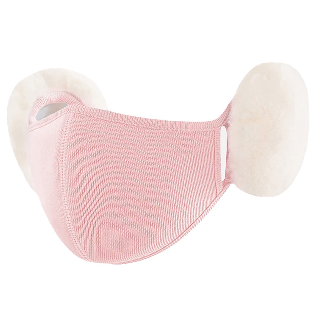 2-in-1 หน้ากากปิดหู กันลม ให้ความอบอุ่น ไร้แรงกด กันลม เหมาะกับฤดูหนาว สําหรับขี่รถจักรยานยนต์กลางแจ้ง