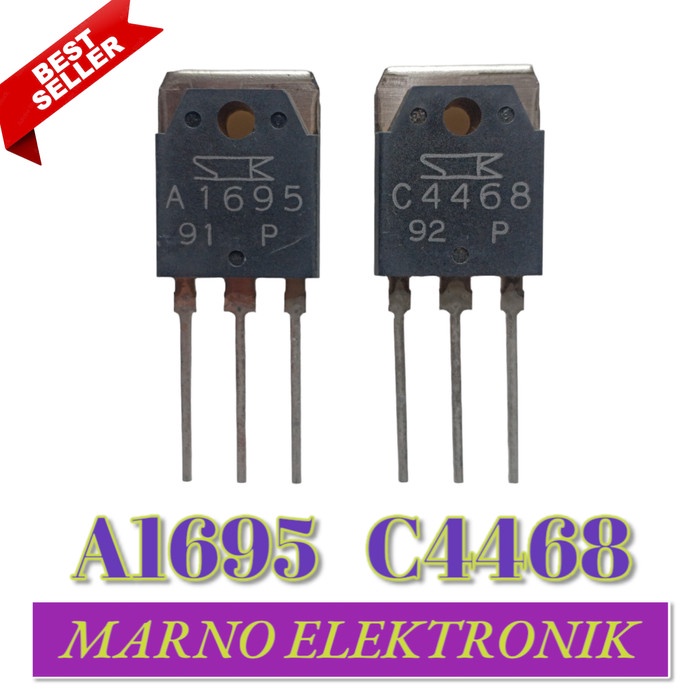 ทรานซิสเตอร์ TR A1695 C4468 TR POWER 1695 C 4468 ORIGINAL PART เครื่องมือ ELECTRO