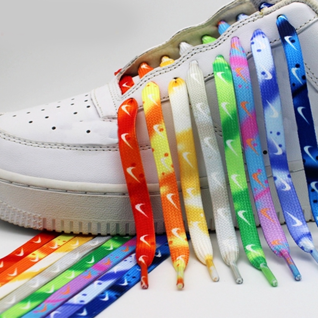 เชือกผูกรองเท้ากีฬา ไล่โทนสี 180 120 140 160 ซม. 1 คู่