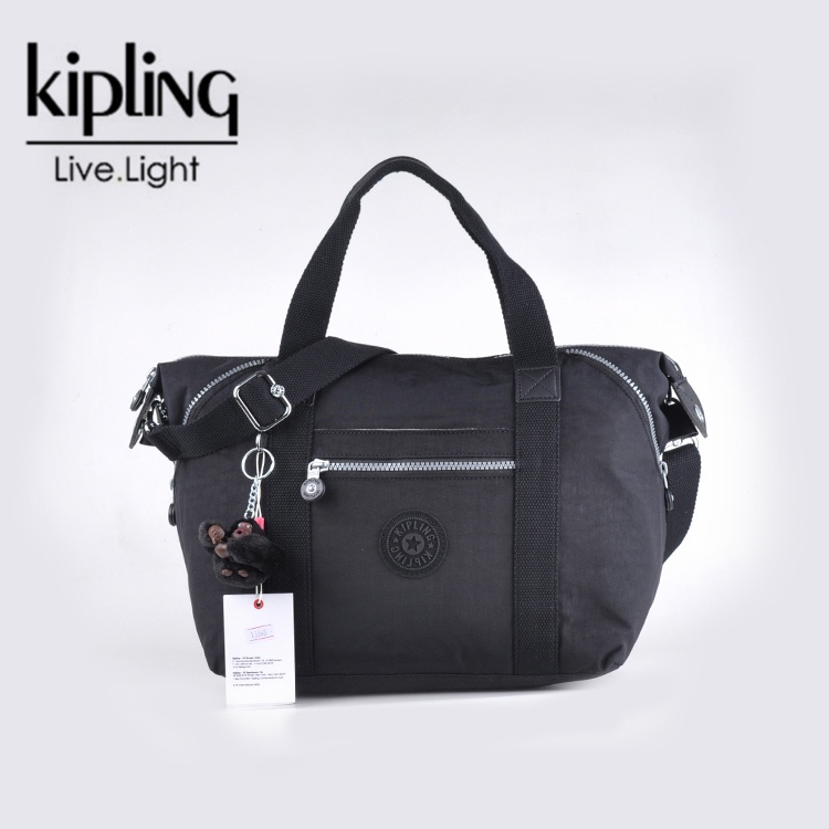 Kipling กระเป๋าเดินทาง อเนกประสงค์ แบบพกพา สไตล์เรียบง่าย สําหรับผู้หญิง