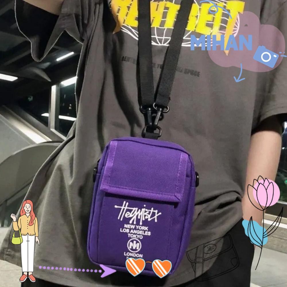 Mh กระเป๋าสะพายไหล่ ขนาดเล็ก สไตล์ฮิปฮอป คลาสสิก ใส่โทรศัพท์มือถือได้ สําหรับวัยรุ่น วัยรุ่น