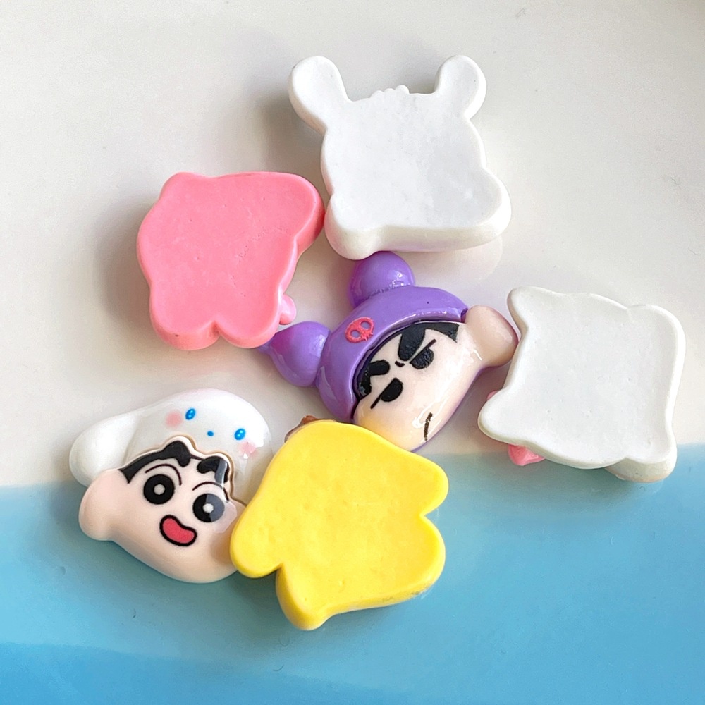 [4 #] การ์ตูน ระมัดระวัง ไขว้ ชุดครีม กาว diy เคสโทรศัพท์ เครื่องประดับผม หัวเชือก ถ้วยน้ํา เครื่องเขียน ความงาม เรซิน พร้อมรู รองเท้า หัวเข็มขัด อุปกรณ์เสริม SC