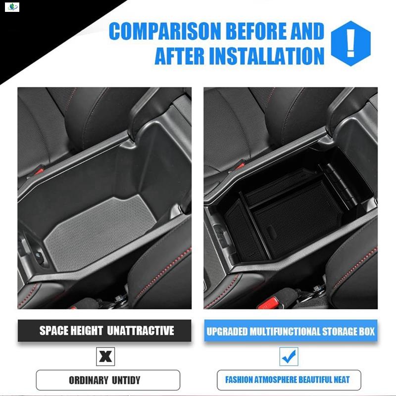 กล่องเก็บของที่พักแขนคอนโซลกลาง ทนทาน สีดํา อุปกรณ์เสริม สําหรับ Honda Accord 2023 1 ชิ้น - รูปที่ 2