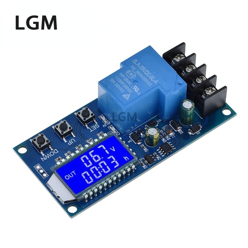 DC 30A Xy-l30a 6-60V แบตเตอรี่โมดูลควบคุมการชาร์จหน้าจอ LCD XY-L30A tta