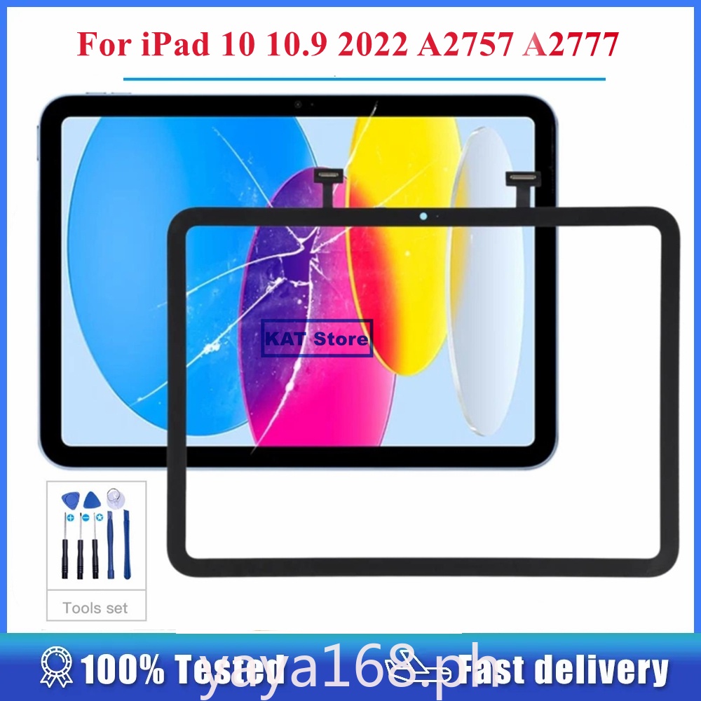 ใช้งานร่วมกับสําหรับ iPad 10 10th Gen A2696 A2757 A2777 10.9 10.9 สําหรับ iPad A16 11th Gen 2025 A3354 A3355 A3356 Touch Digitizer แผงเปลี่ยนหน้าจอ