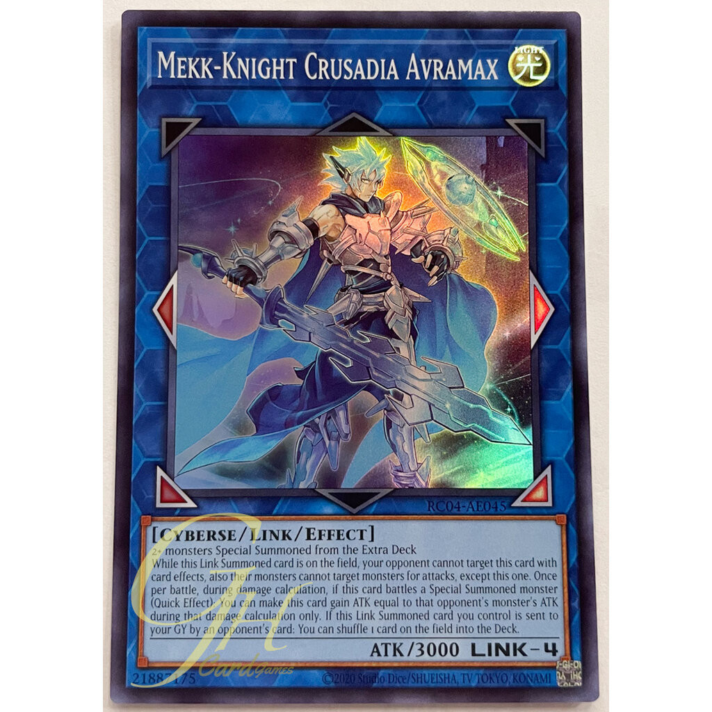 Yugioh [RC04-AE045] Mekk-Knight Crusadia Avramax (Super Rare)