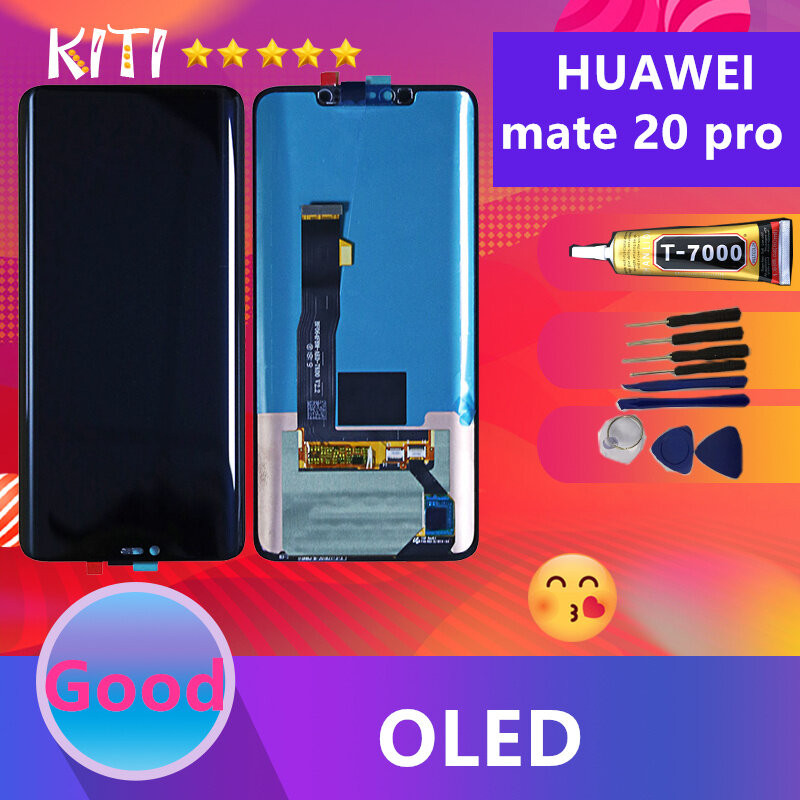 (งาน ic แท้)（OLED)หน้าจอ LCD Display Touch Screen For หัวเว่ย mate 20 Pro (สามารถสแกนด้วยลายนิ้วมือ)