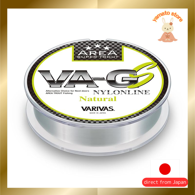 VARIVAS Super Trout Area VA-GS Nylon Line 150m Natural 2.5lb & 3lb