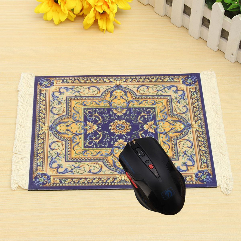 Vintage Persian Rug Mat Pad แผ่นรองเม้าส์ Creative แผ่นรองเมาส์วันเกิดคริสต์มาส