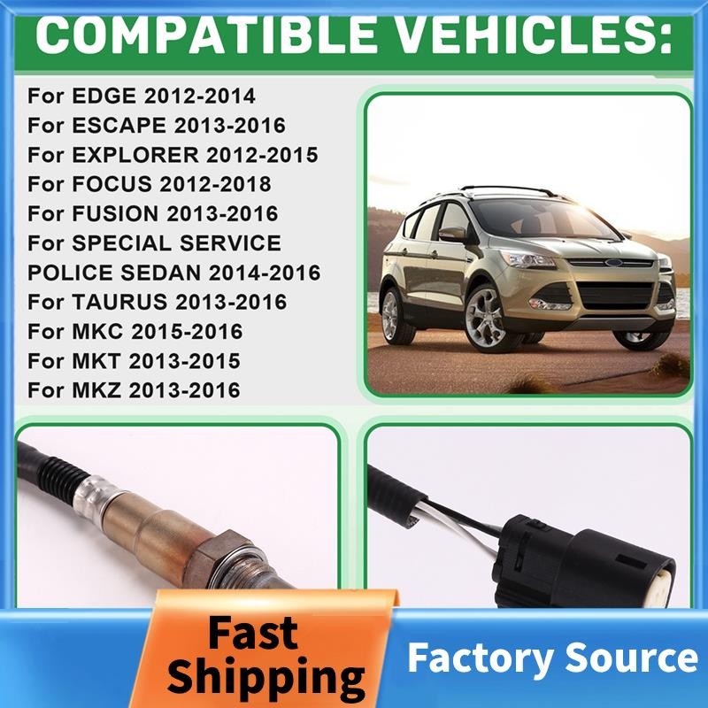 รถออกซิเจนเซนเซอร์ O2 Sensor CT4Z-9G444-A 234-4575 BB5Z9G444A CV6Z9G สําหรับ Edge Focus Fusion