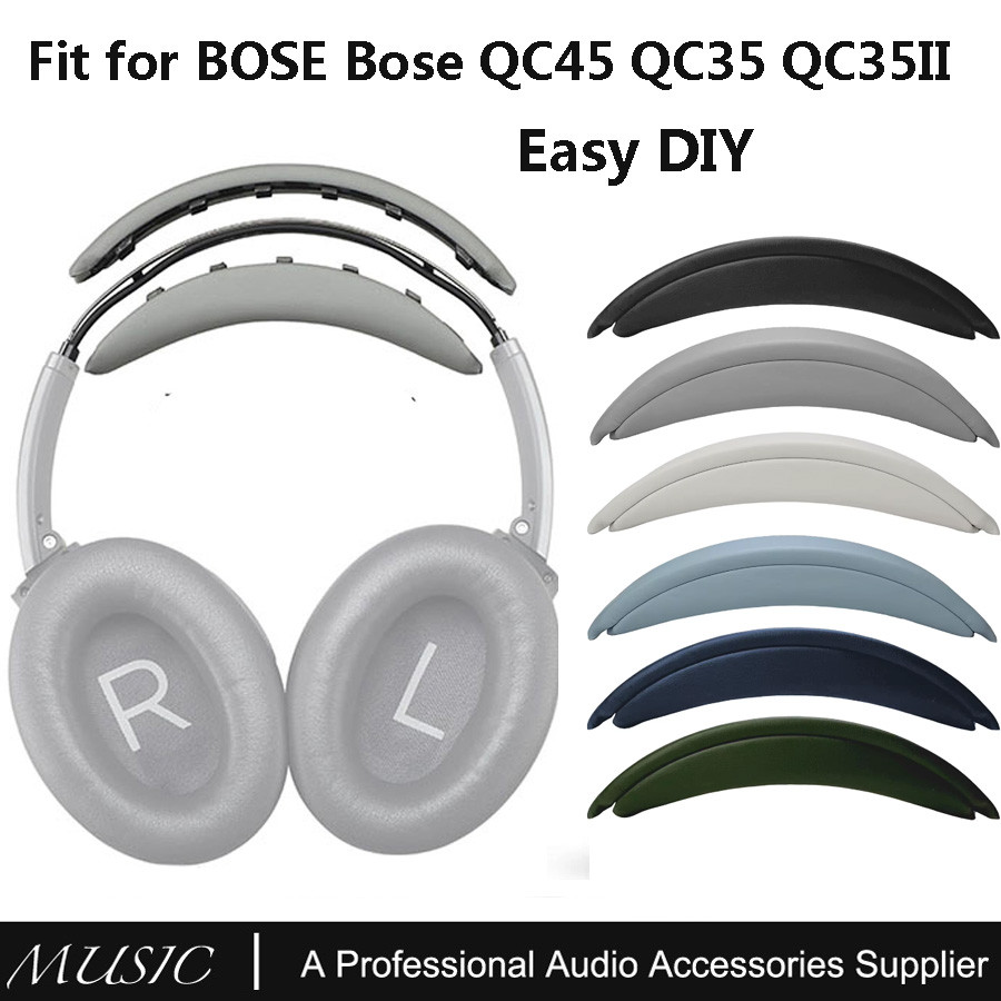 เปลี่ยนแถบคาดศีรษะสําหรับหูฟัง Bose QC35 QC45 & QuietComfort 35 ii (QC35 ii) ติดตั้งง่าย DIY