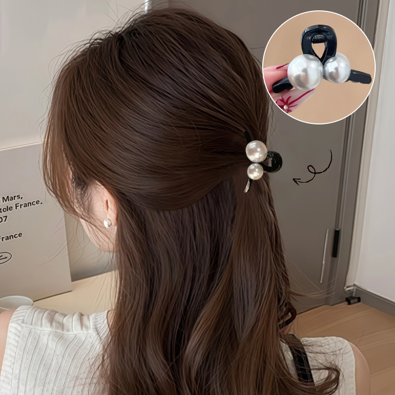 High-End Feeling Half-Tie Hair Small Grab Clip Female 2026 กิ๊บติดผมสไตล์ใหม่ ราคา ถูกที่สุด ดีลบีเคเค แกลเลอรีภาพที่ 7