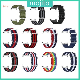 Mojito สายนาฬิกาข้อมือไนล่อน ปรับได้ แบบเปลี่ยน สําหรับ Pixel Smartwatch Sport Watch