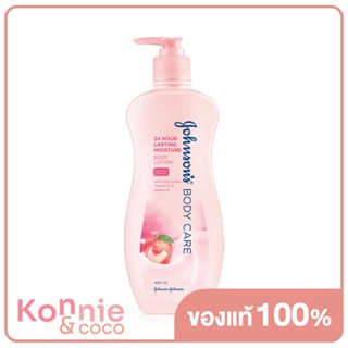 Johnsons Body Care 24 Hour Lasting Moisture Lotion 400ml จอห์นสัน โลชั่น สูตรชุ่มชื้น 24 ชั่วโมง.