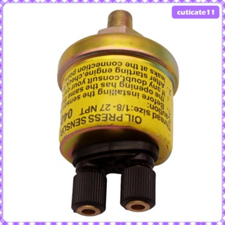 [Cuticate1] เซนเซอร์แรงดันน้ํามัน 2 Pins สําหรับเกจ 1/8 NPT 0-150 Psi