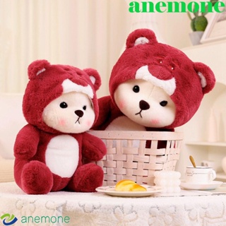 Anemone ตุ๊กตาหมี สตรอเบอร์รี่ เท็ดดี้ ของเล่น ตุ๊กตาสัตว์ หมี ของเล่นเด็ก คู่รัก ตุ๊กตาหมี สตรอเบอร์รี่ นุ่ม เด็กผู้ชาย และเด็กผู้หญิง