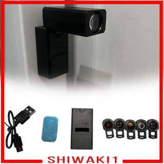 [Shiwaki1] โคมไฟโปรเจคเตอร์ LED รูปดวงจันทร์ สําหรับติดตกแต่งผนังบ้าน เพดาน ห้องนั่งเล่น