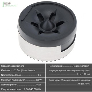 [ISHOWMAL-TH]Improved Sound Performance with 2pcs 350W Car Audio Tweeter Easy to Install-New In 9-