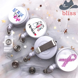 Bliss คลิปหนีบป้ายชื่อ พับเก็บได้ สําหรับหมอ พยาบาล