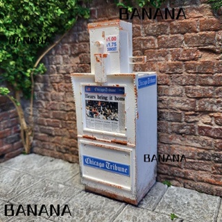 Banana1 โมเดลโทรศัพท์โลหะ สเกล 1:12 พร็อพถ่ายรูป สไตล์วินเทจ อเมริกัน เรโทร