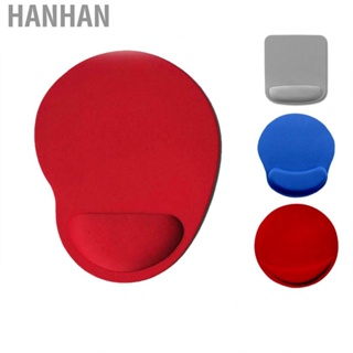 Hanhan Wrist Rest Mouse Pad Ergonomic Design Soft Elastic EVA Foam Support for Office Gaming