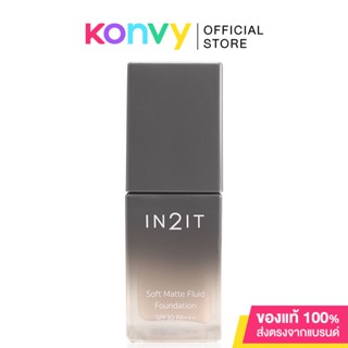 In2It Soft Matte Fluid Foundation SPF30 PA+++ 20ml #SMQ301 Warm.