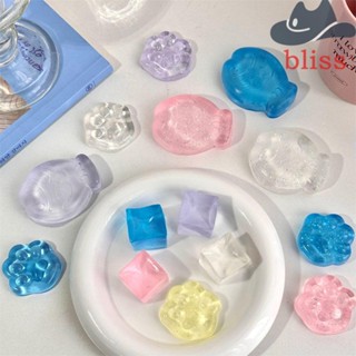 Bliss ของเล่นลูกบอลบีบคลายเครียด รูปอุ้งเท้าแมว ขนาดเล็ก ของขวัญ สําหรับเด็ก