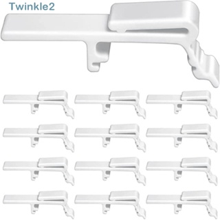 Twinkle อะไหล่คลิปหนีบมู่ลี่ อเนกประสงค์ แบบเปลี่ยน สําหรับหน้าต่าง 1-1/2 นิ้ว หรือ 1-9/16 นิ้ว 12 ชิ้น