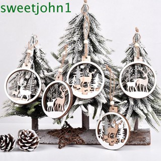 Sweetjohn เครื่องประดับต้นคริสต์มาส ปีใหม่ ซานตาคลอสน่ารัก แฮนด์เมด