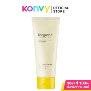 Its Skin Tangerine Toneright Cleansing Foam 100ml. ( สินค้าหมดอายุ : 2024.06.15 )