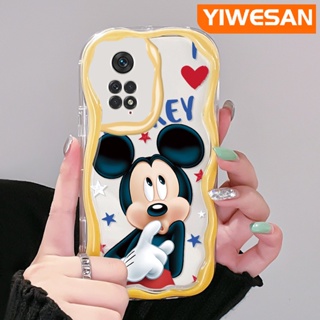 เคสโทรศัพท์มือถือ ซิลิโคนนิ่ม ใส กันกระแทก ลายการ์ตูนมิกกี้เมาส์ สีสันสดใส สําหรับ Xiaomi MI Redmi Note 11 11s Poco M4 Pro 4G