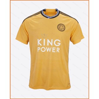 Fb 2023-24 เสื้อยืดแขนสั้น พิมพ์ลายฟุตบอล Leicester City Third Away พลัสไซซ์ สําหรับผู้ชาย และผู้หญิง