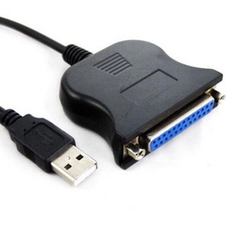 Ieee 1284 พอร์ตขนาน 25 Pin เป็นสายเครื่องพิมพ์ USB 2.0 ☆Shixudenise