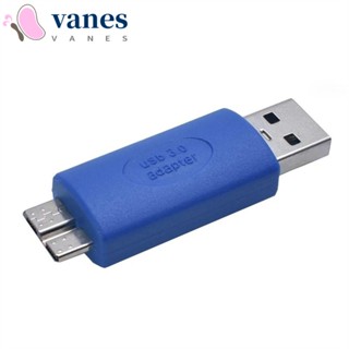 Vanes1 อะแดปเตอร์แปลง Type A เป็น Micro B ตัวผู้ Type A เป็น USB 3.0 ทนทาน สําหรับคอมพิวเตอร์