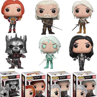 Funko Pop The Witcher 3 Wild Hunt Geralt เกอรัลต์ ของเล่นสําหรับเด็ก#149 ทริส#153 Ciri#150 เยนเนเฟอร์#152 Eredin#151 โมเดลตุ๊กตาฟิกเกอร์