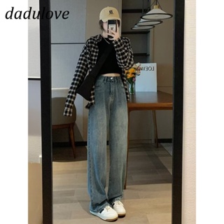 DaDulove💕 New American Ins High Street Retro Jeans Niche High Waist Loose Wide Leg Pants plus Size Trousers