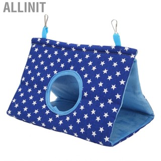 Allinit Parrot Sleeping Bed Warm Triangular Bird Hanging Tent for Budgies