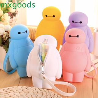 Mxgoods Baymax กระเป๋าใส่ปากกา เครื่องเขียน ลาย Kawaii Big Hero 6