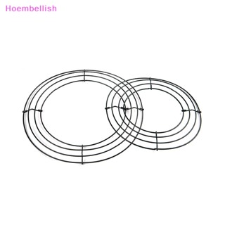 Hoe&gt; ห่วงลวดแขวนผนัง ทรงกลม DIY สําหรับแขวนตกแต่งเทศกาลคริสต์มาส งานแต่งงาน