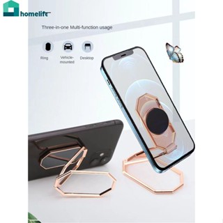 ที่วางโทรศัพท์มือถือแบบพับได้สะดวกพร้อม Mini Lazy Person Ultra-Thin Multifunctional Rotating Mobile Phone Holder Home home home