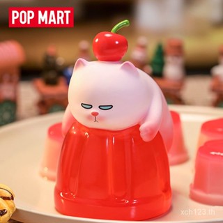 [พร้อมส่ง] ของแท้ POPMART ViViCat ViViCat Yoyo Gourmet Series Mystery Box ตุ๊กตาฟิกเกอร์ ของเล่นอินเทรนด์ RJMV