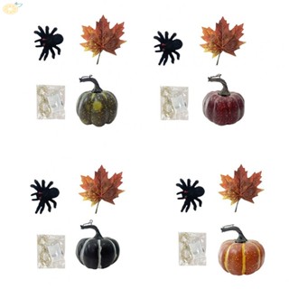 【VARSTR】Artificial Pumpkin Garden Halloween Harvest Pumpkin Indoor Outdoor Classic