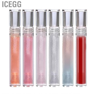 Icegg Makeup  Lip Gloss Nourishing  Glitter Oil Lipstick for Girls Women