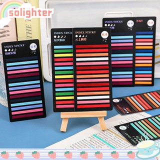 Solighter สติกเกอร์ฉลาก ที่คั่นหนังสือ 5 ถุง