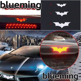 Blueming2 สติกเกอร์ติดไฟท้ายรถยนต์ SUV ลายแบทแมน สีดํา